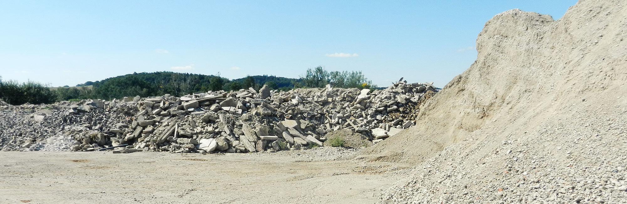 Planschwitzer Naturstein Recycling Baustoffrestmassen 3